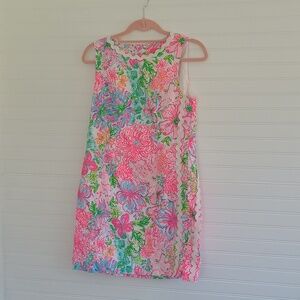 Lilly Pulitzer Pink Multicolor Floral Mini Dress